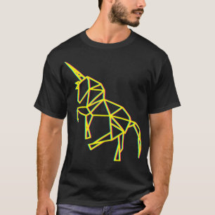 Geometric Unicorn Pattern Unicorn Lover Gift Idea T-Shirt