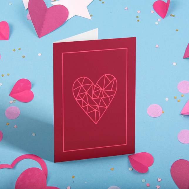 Geometric Valentine Card (Creator Uploaded)