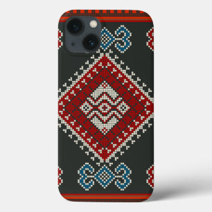 Geometric vintage classic fashion-trendy colorful  iPhone 13 case