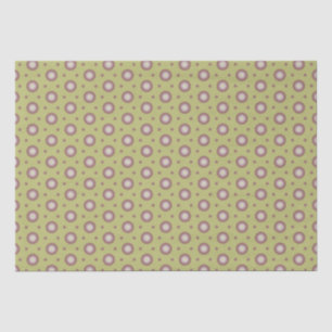 Geometric Warm Neutrals Hexagon Bullseyes Craft Tissue Paper