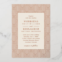 Geometric Wedding