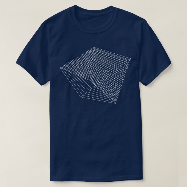 geometric wireframes design T-Shirt (Design Front)