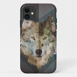 Geometric Wolf Iphone case