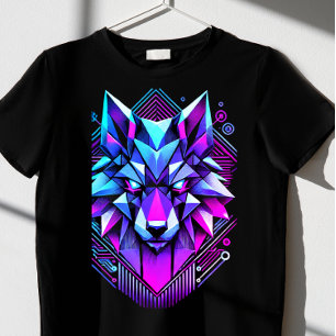  geometric  wolf  T-Shirt