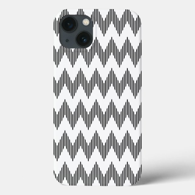 Geometric zigzag pattern 2 Case-Mate iPhone case (Back)