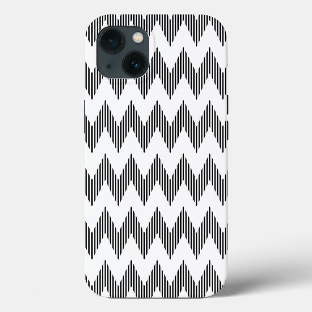 Geometric zigzag pattern 2 Case-Mate iPhone case (Back)