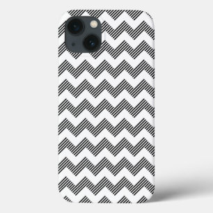 Geometric zigzag pattern iPhone 13 case