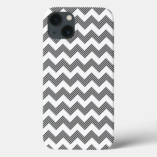 Geometric zigzag pattern Case-Mate iPhone case (Back)