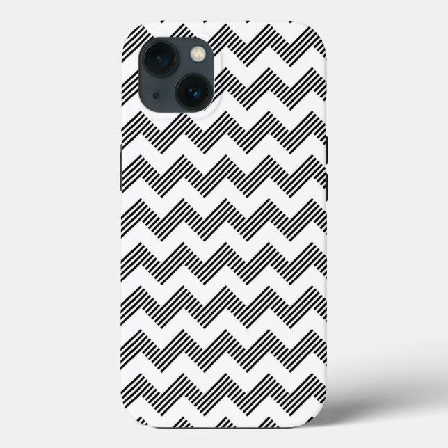 Geometric zigzag pattern Case-Mate iPhone case (Back)