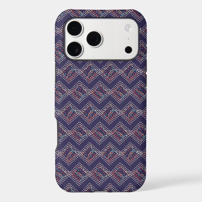 Geometric Zigzag Stitch Pattern (Back)