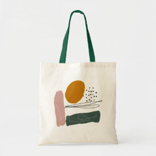 Geometrical,abstract,minimal,modern,pastel, Tote B Bag