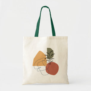 Geometrical, Abstract, Minimal, Modern, Pastel Tote Bag