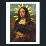 Geometrical,abstract,portrait,mona lisa Poster<br><div class="desc">Geometrical, abstract, minimal, modern, pastel, </div>