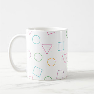 Geometrical Adventure coffee mug