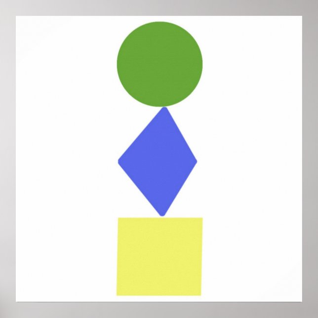 geometrical art poster (Front)