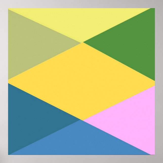 geometrical art poster (Front)