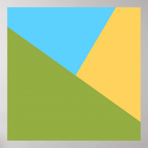 geometrical art poster