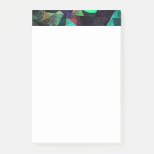 Geometrical, Colourful, Original Abstract Art Post-it Notes