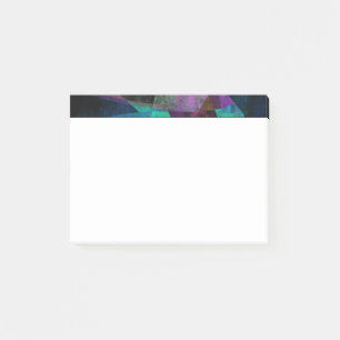 Geometrical, Colourful, Original Abstract Art Post-it Notes