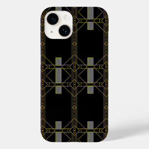 Geometrical Deco Pattern Case-Mate iPhone 14 Case