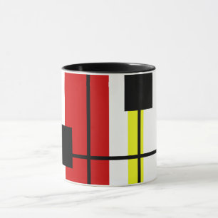 Geometrical design mug
