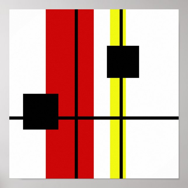 Geometrical design poster (Front)