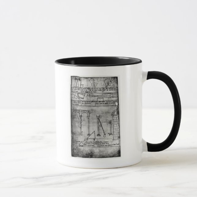 Geometrical figures for construction mug (Right)
