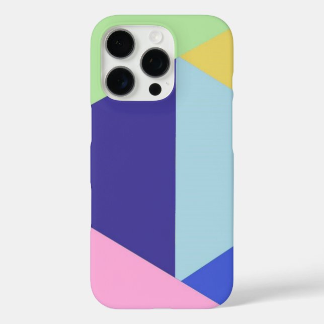 geometrical multicolor art Case-Mate iPhone case (Back)