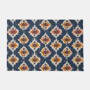 Geometrical pattern doormat