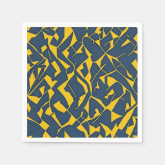 Geometrical pattern napkin