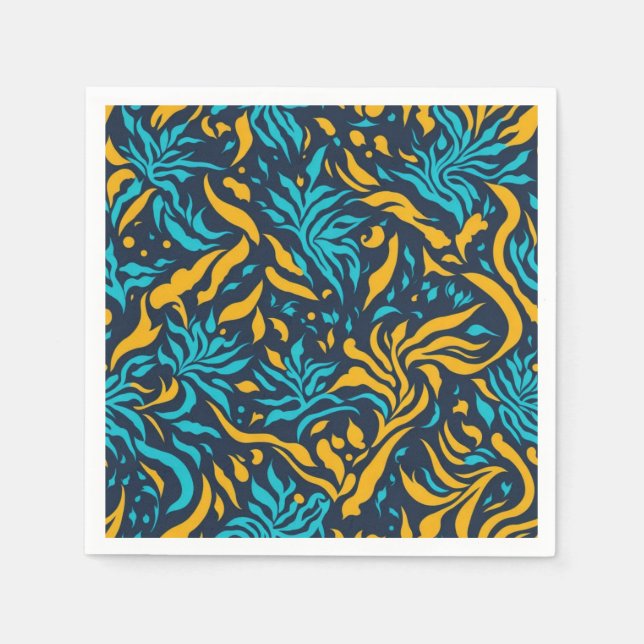 Geometrical pattern napkin (Front)