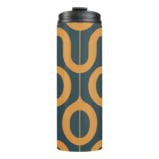 Geometrical pattern  thermal tumbler (Front)