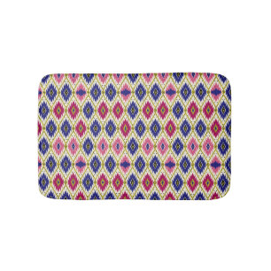 Geometrical Patterns: Traditional Textile Illustra Bath Mat