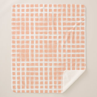 Geometrical Pink Lines: Seamless Raster Sherpa Blanket