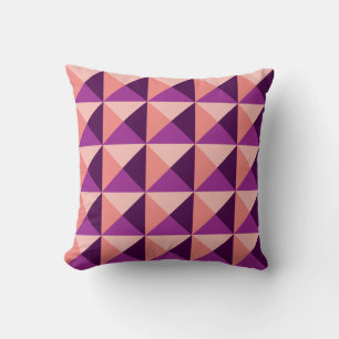 Geometrical Pyramids Cushion