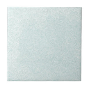 Geometrical Rhombus Triangles Optical Illusion Ceramic Tile