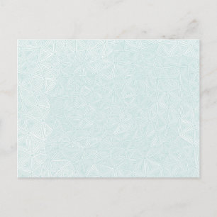 Geometrical Rhombus Triangles Optical Illusion Postcard