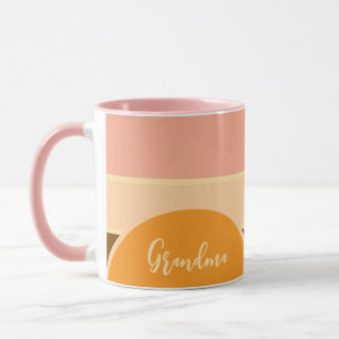 Geometrical Shapes Special Grandma Grandparent Mug