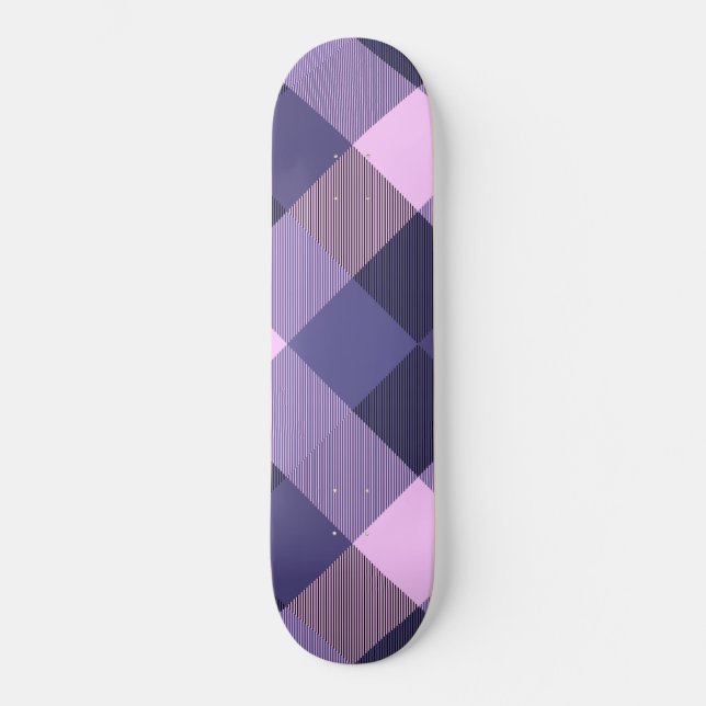Geometrical Square Abstraction 14 Skateboard (Front)