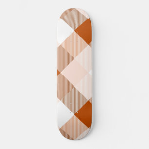 Geometrical Square Abstraction 16 Skateboard