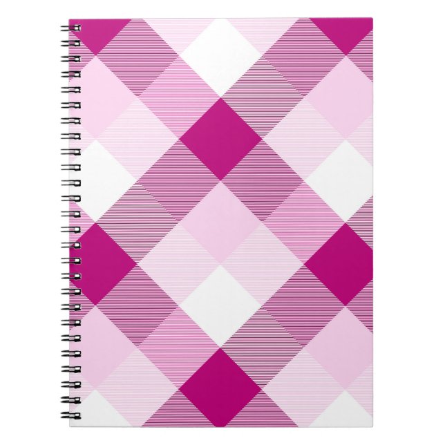 Geometrical Square Abstraction 17 Notebook (Front)