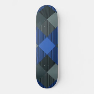 Geometrical Square Abstraction 21 Skateboard