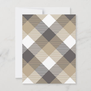 Geometrical Square Abstraction 2 Card