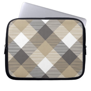 Geometrical Square Abstraction 2 Laptop Sleeve