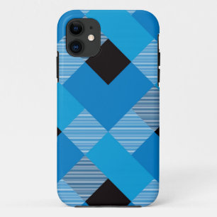Geometrical Square Abstraction 3 iPhone 11 Case