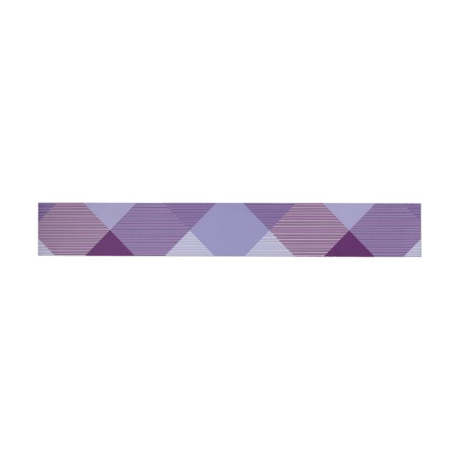 Geometrical Square Abstraction 4 Wrap Around Label (Individual)