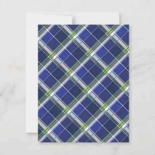 Geometrical Square Abstraction 5 Card