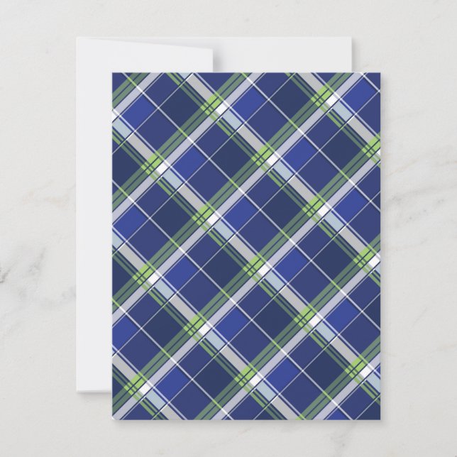 Geometrical Square Abstraction 5 Card (Front)
