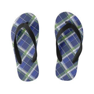 Geometrical Square Abstraction 5 Kid's Thongs