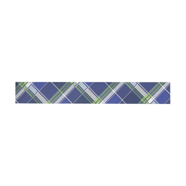 Geometrical Square Abstraction 5 Wrap Around Label (Individual)